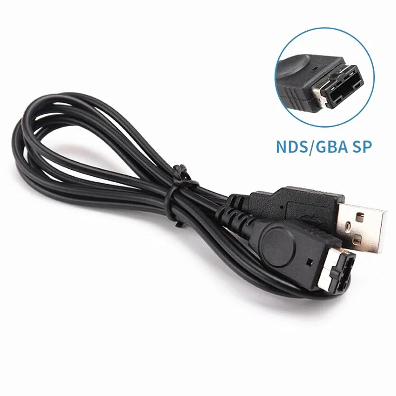 USB Data Charger Charging Power Cable Cord for DS Lite DSL NDSL For NDSi 3DS New 3DS XL LL NDS GBA SP