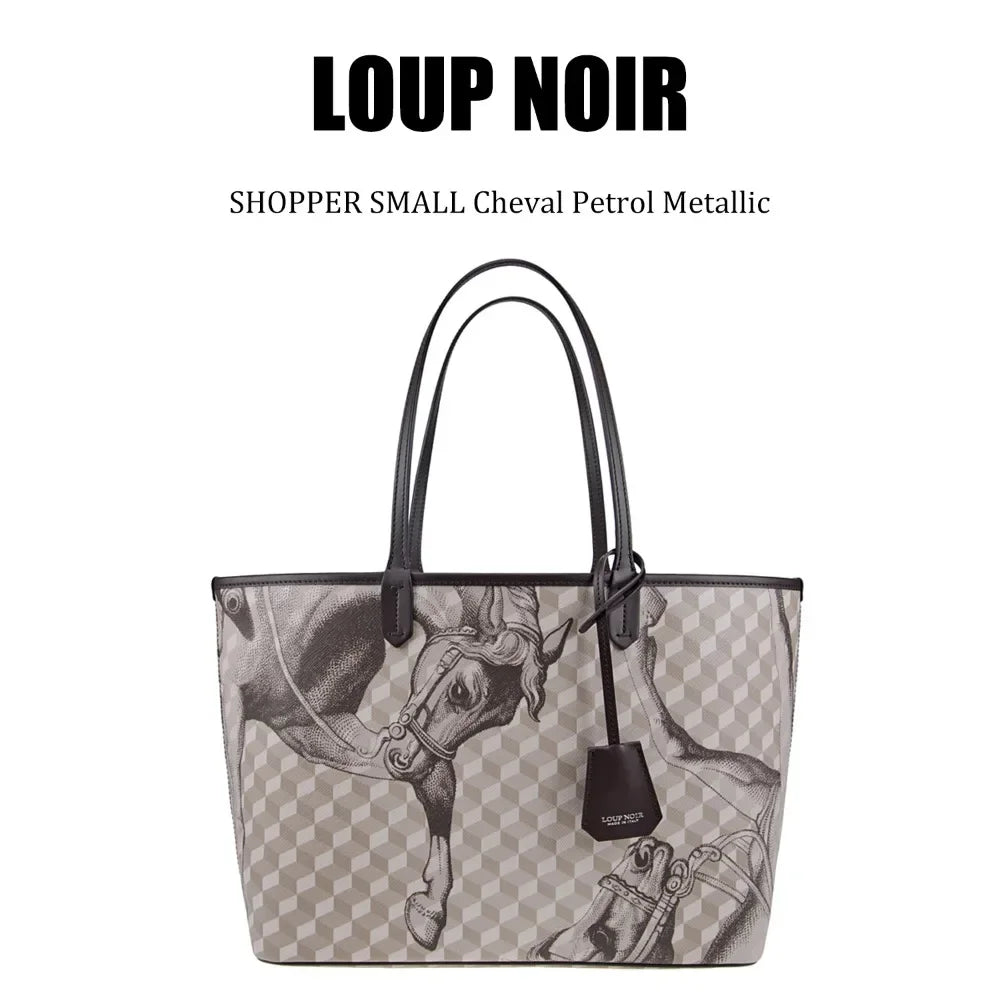 LOUP NOIR New Tote Bag for Women Famous Brands Bag Casual Totes Large Capacity noir bag Shoulder Women Bags High Quality