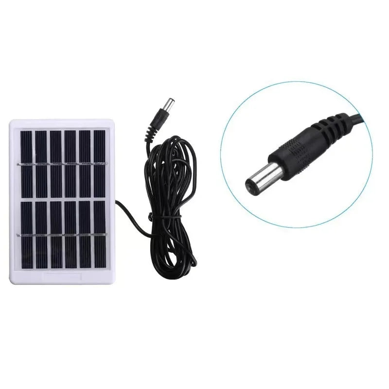 Solar Panel 1.2W 6V Mini USB Monocrystalline Solar Panel Power Module Charger Outdoor Polycrystalline DIY with 118.27 inch Cable