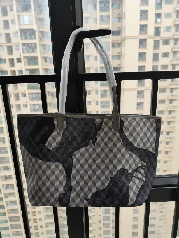 LOUP NOIR New Tote Bag for Women Famous Brands Bag Casual Totes Large Capacity noir bag Shoulder Women Bags High Quality