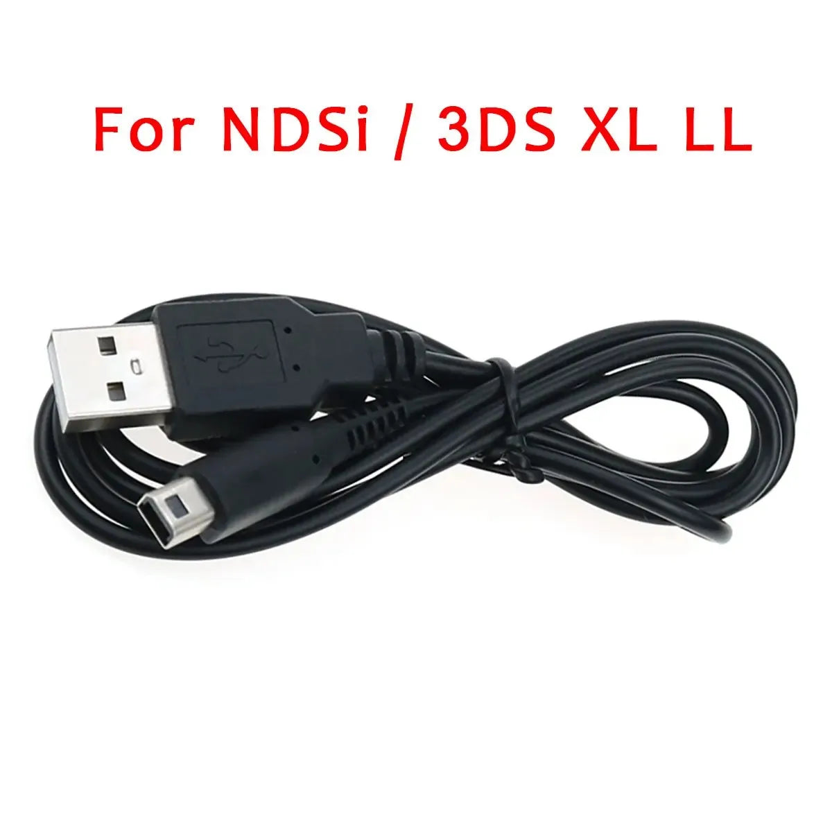 كابل شحن بيانات USB لشحن DS Lite وDSL وNDSL وNDSi و3DS وNew 3DS XL وLL وNDS وGBA SP