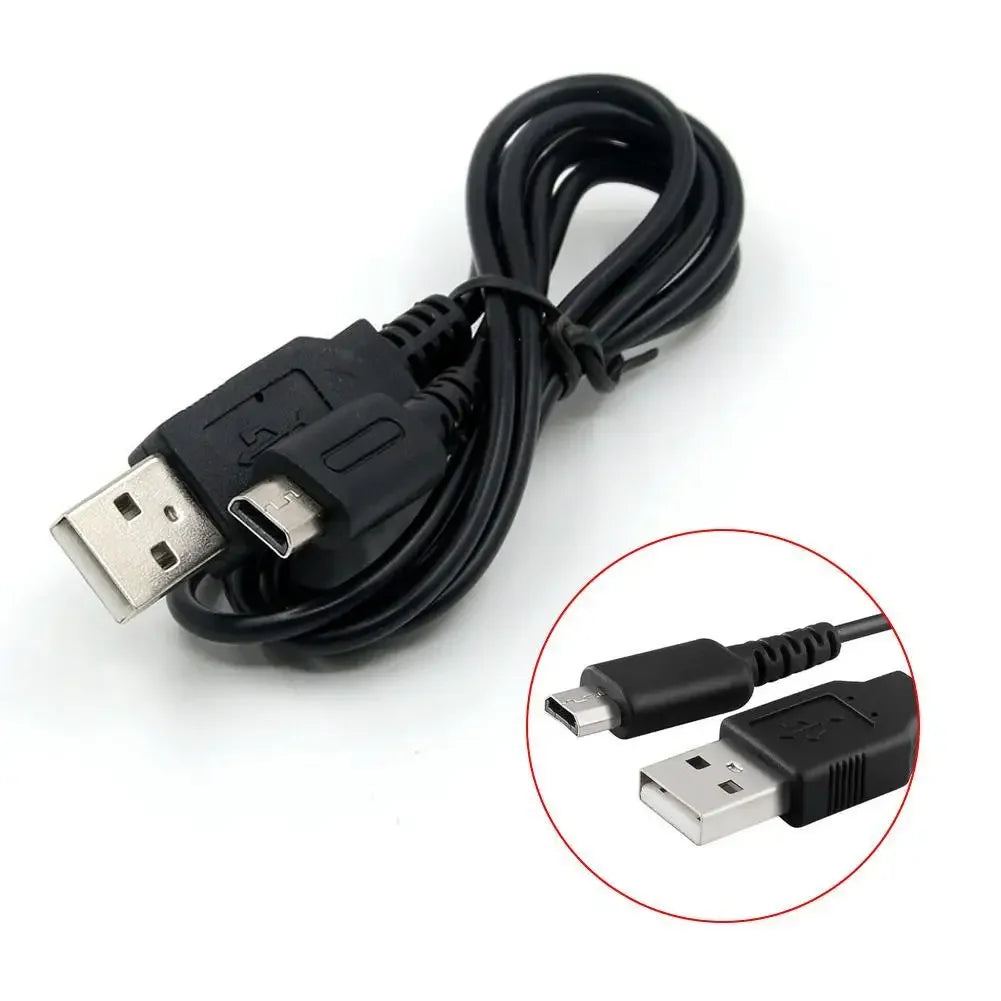 USB Data Charger Charging Power Cable Cord for DS Lite DSL NDSL For NDSi 3DS New 3DS XL LL NDS GBA SP