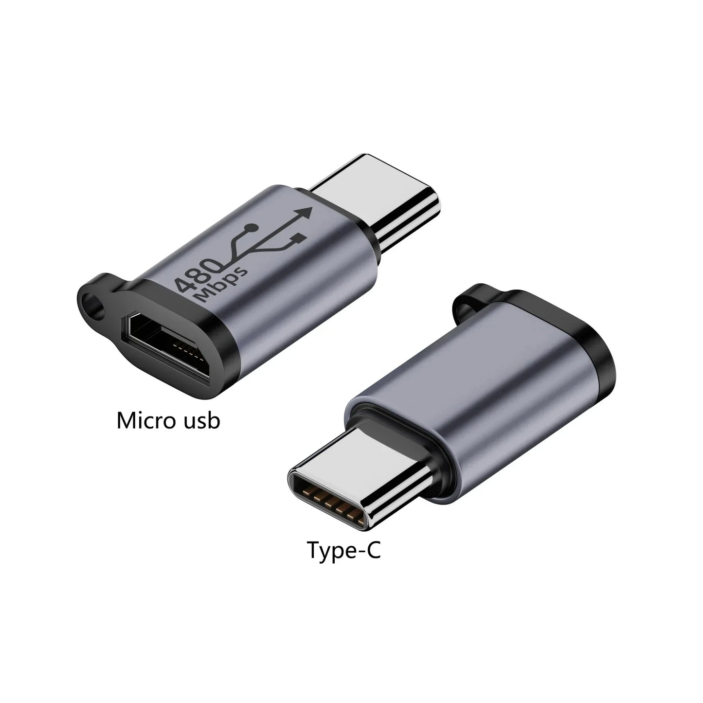 TypeC Female to Mini USB/Type C Female to Micro USB/Micro USB Female to Type C/Micro USB Female to Mini USB Connector Adapter