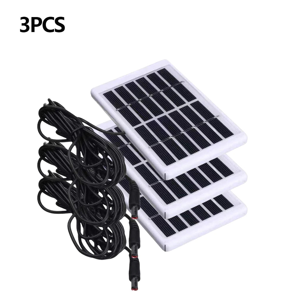 Solar Panel 1.2W 6V Mini USB Monocrystalline Solar Panel Power Module Charger Outdoor Polycrystalline DIY with 118.27 inch Cable