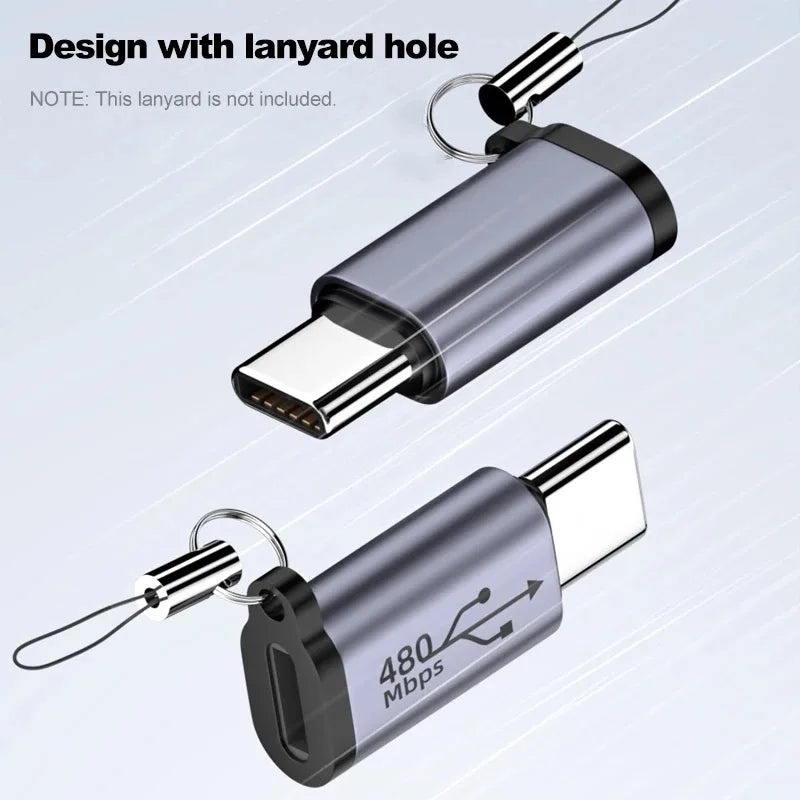 محول موصل TypeC أنثى إلى Mini USB/Type C أنثى إلى Micro USB/Micro USB أنثى إلى Type C/Micro USB أنثى إلى Mini USB