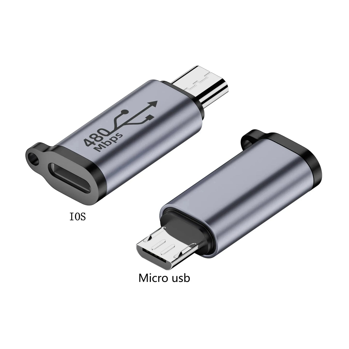 TypeC Female to Mini USB/Type C Female to Micro USB/Micro USB Female to Type C/Micro USB Female to Mini USB Connector Adapter