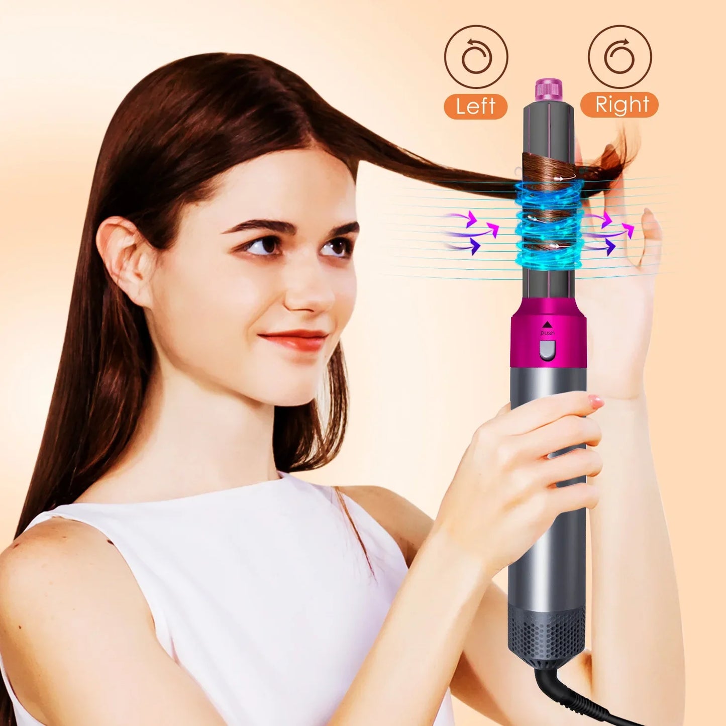 Xiaomi MIJIA 5 in 1 Hair Dryer Hot Comb Set Professional Curling Iron Hair Straightener Styling Tool For Airwrap Hair Dryer NEW