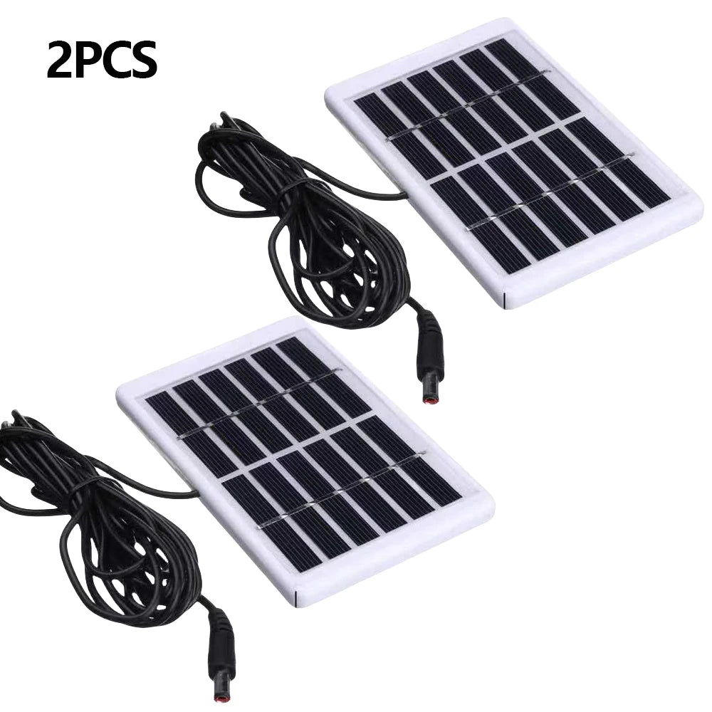 Solar Panel 1.2W 6V Mini USB Monocrystalline Solar Panel Power Module Charger Outdoor Polycrystalline DIY with 118.27 inch Cable