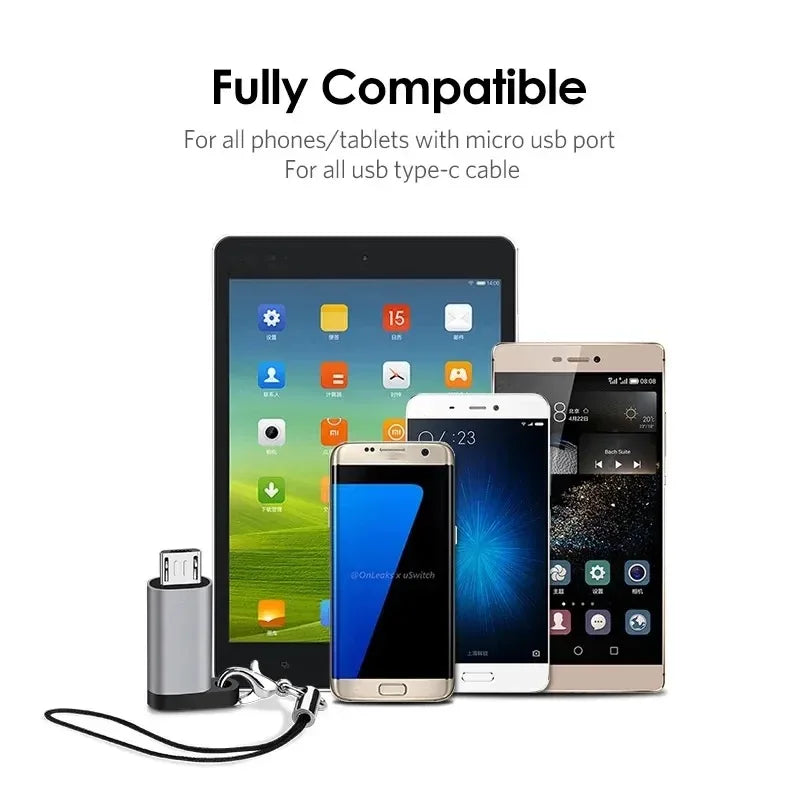 محول موصل TypeC أنثى إلى Mini USB/Type C أنثى إلى Micro USB/Micro USB أنثى إلى Type C/Micro USB أنثى إلى Mini USB