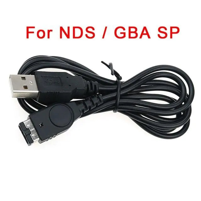 كابل شحن بيانات USB لشحن DS Lite وDSL وNDSL وNDSi و3DS وNew 3DS XL وLL وNDS وGBA SP