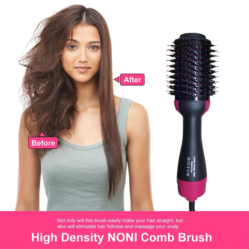 Heating Comb Straightener Hair Comb Hair Straightener Dryer and Straightening Brush Electric Comb Brush One Step Salon Hair